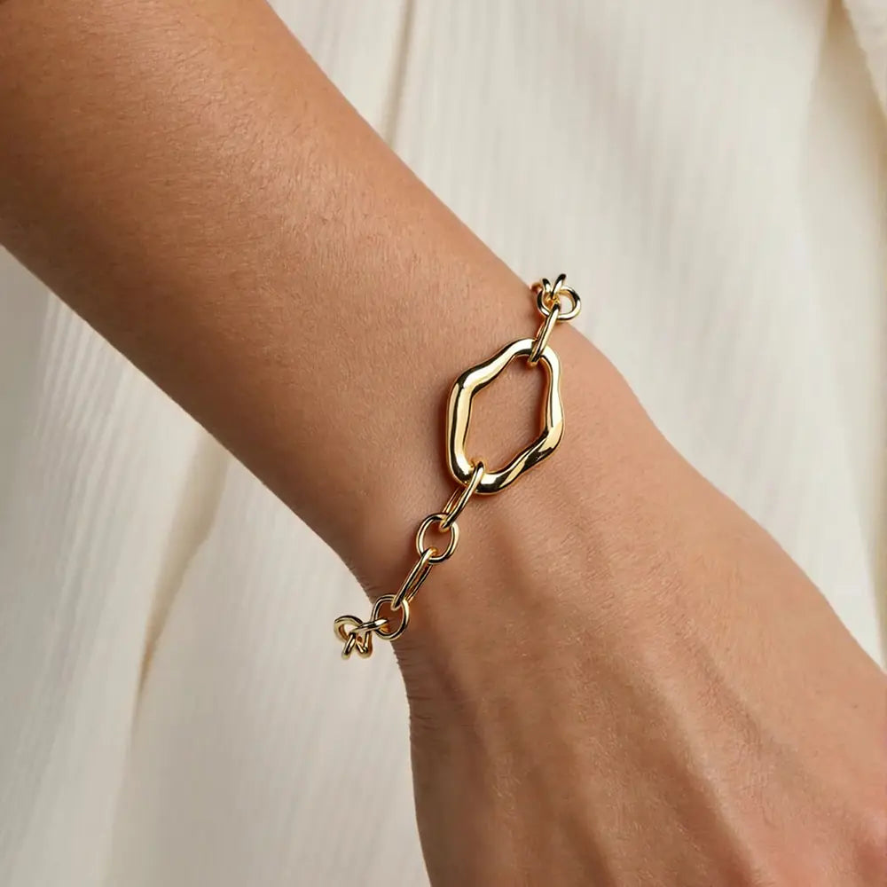 Irregular Circle Bracelet EJ25B02869G