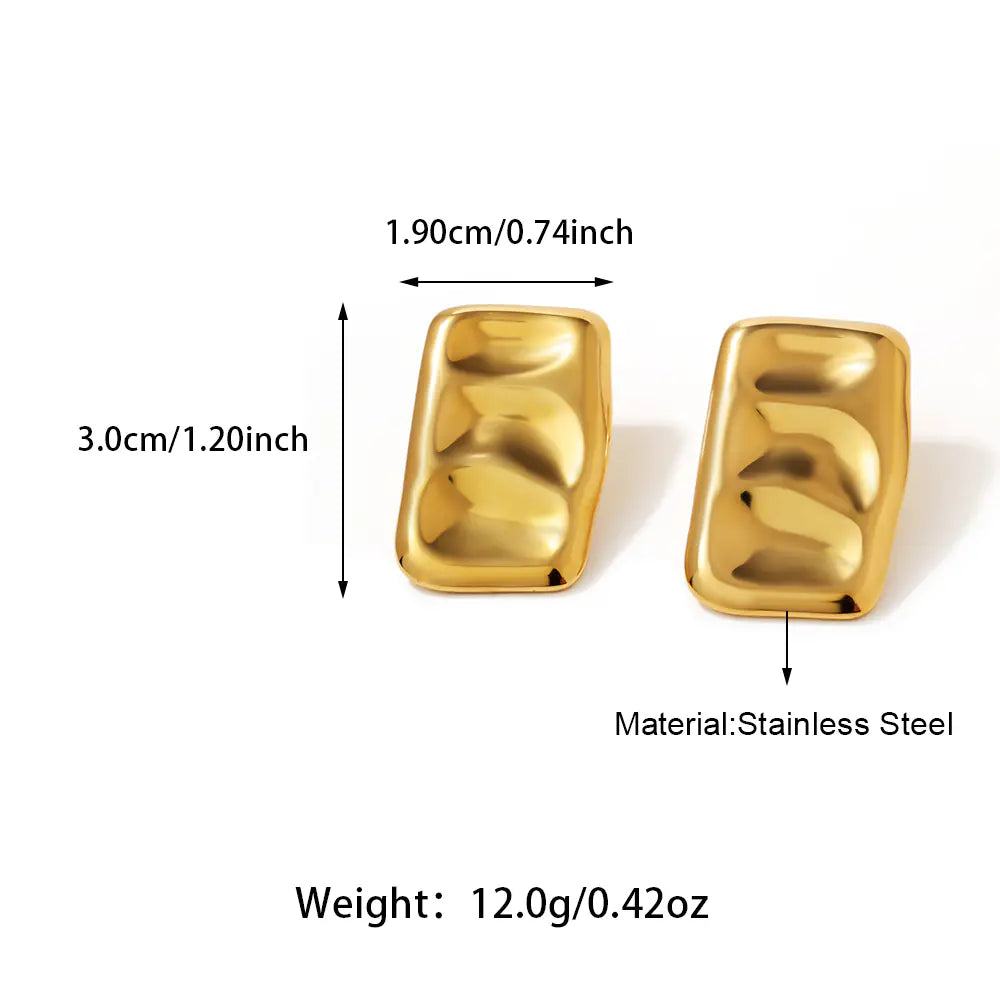 Drop Stud Earrings Fashionable    EJ25E01482S/G