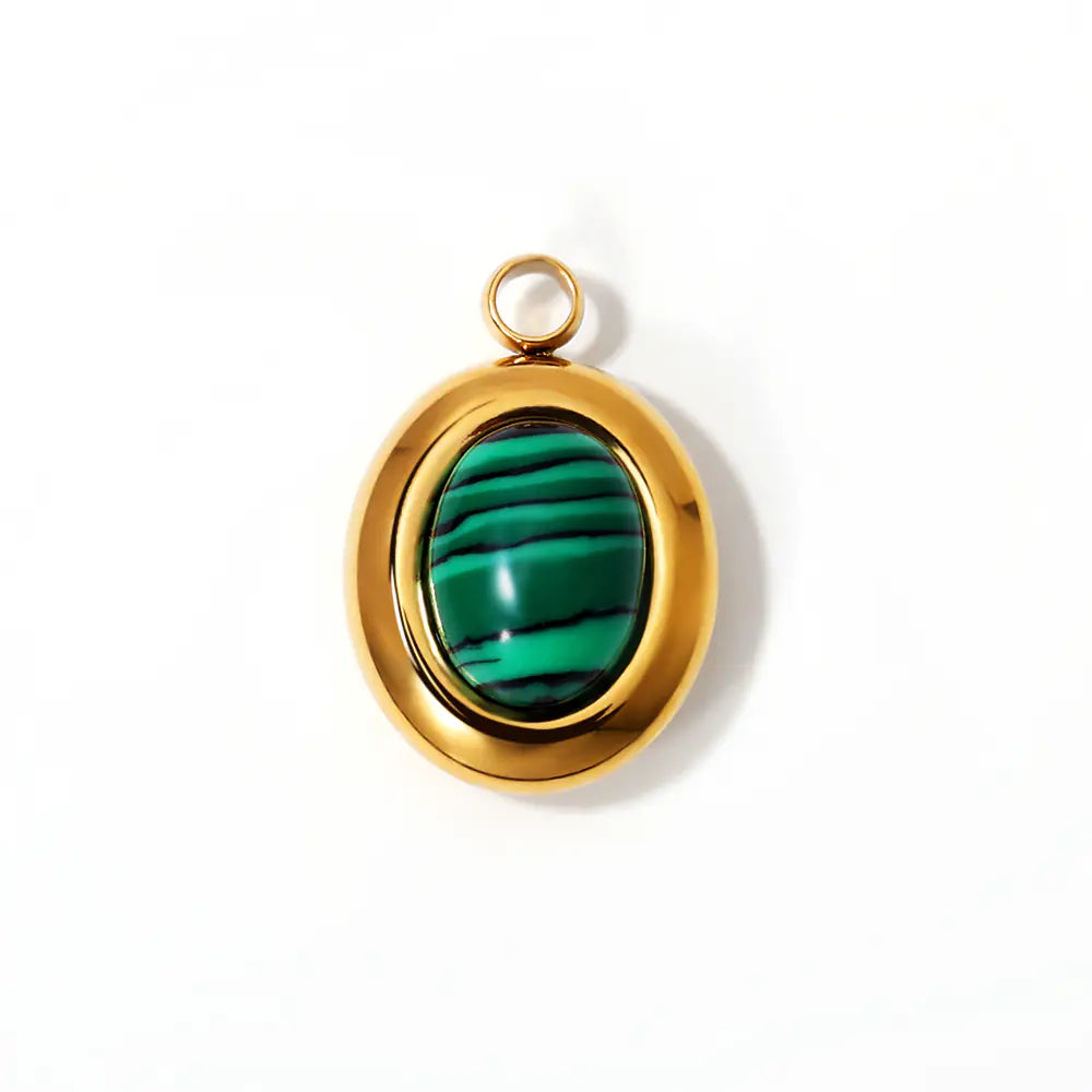 Round Oval Stone Party Luxury Pendants   EJ25N06251