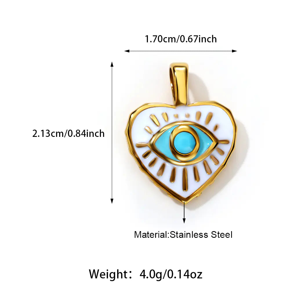 Evil Eye Pendant    EJ25N06345G