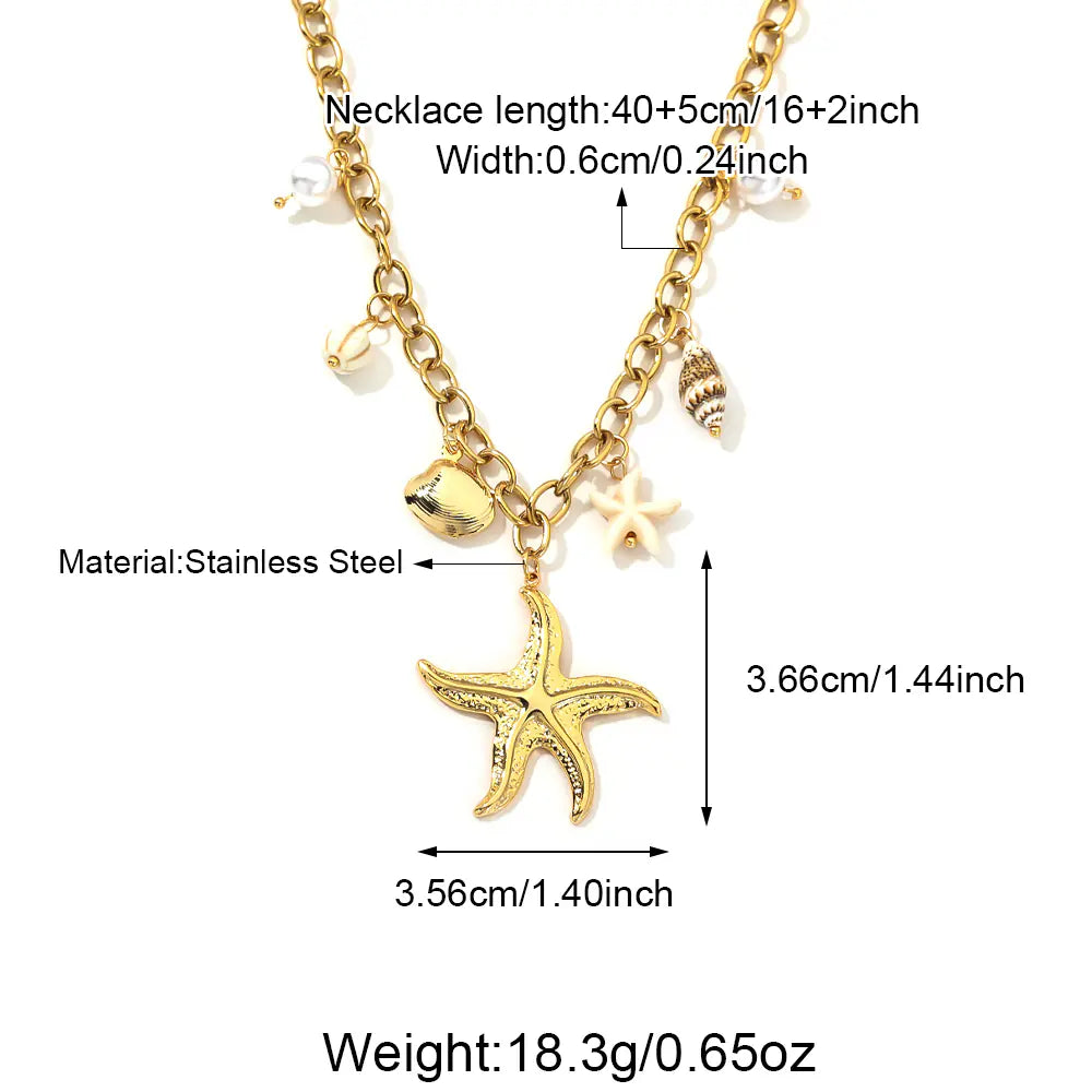 Multi Drop Pendant Necklace   EJ25N06379G