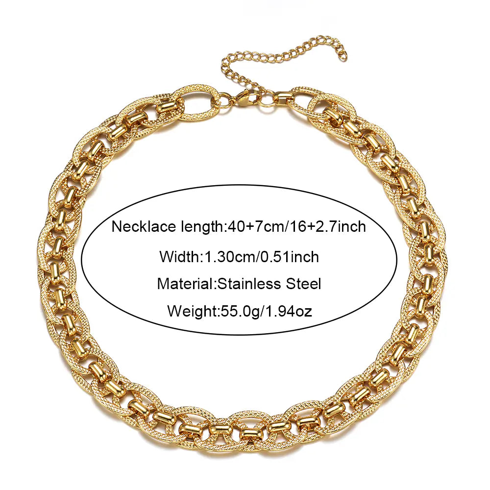 Buckle Necklace Adjustable Bulk Neckles   EJ25N06405G
