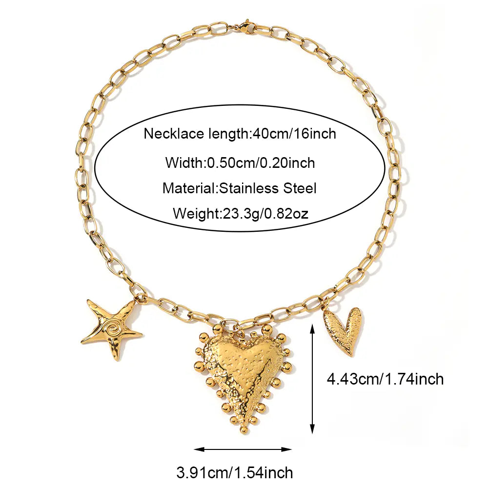 Love Heart Necklace    EJ25N06510G