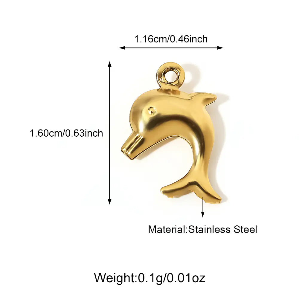 Sea Horse Conch Whale Fish Pendant   EJ25N06561G