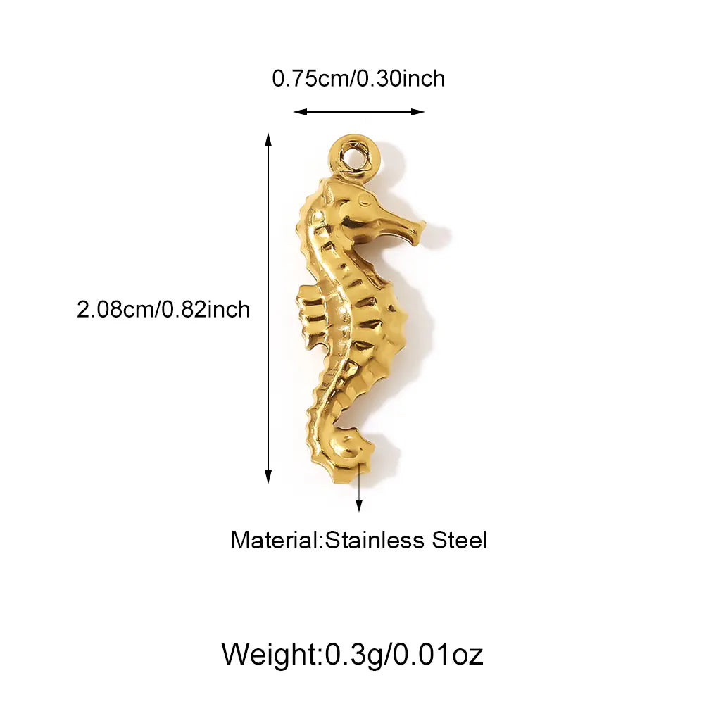 Sea Horse Conch Whale Fish Pendan  EJ25N06562G