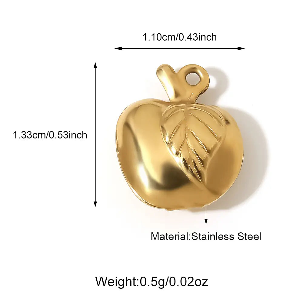 Hollow Apple Charm  EJ25N06563G
