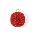 Inlay Oval Pendant DIY Charm  EJ25N06566G