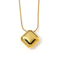 Blank square Pendant Necklace Stylish  EJ25N06589G