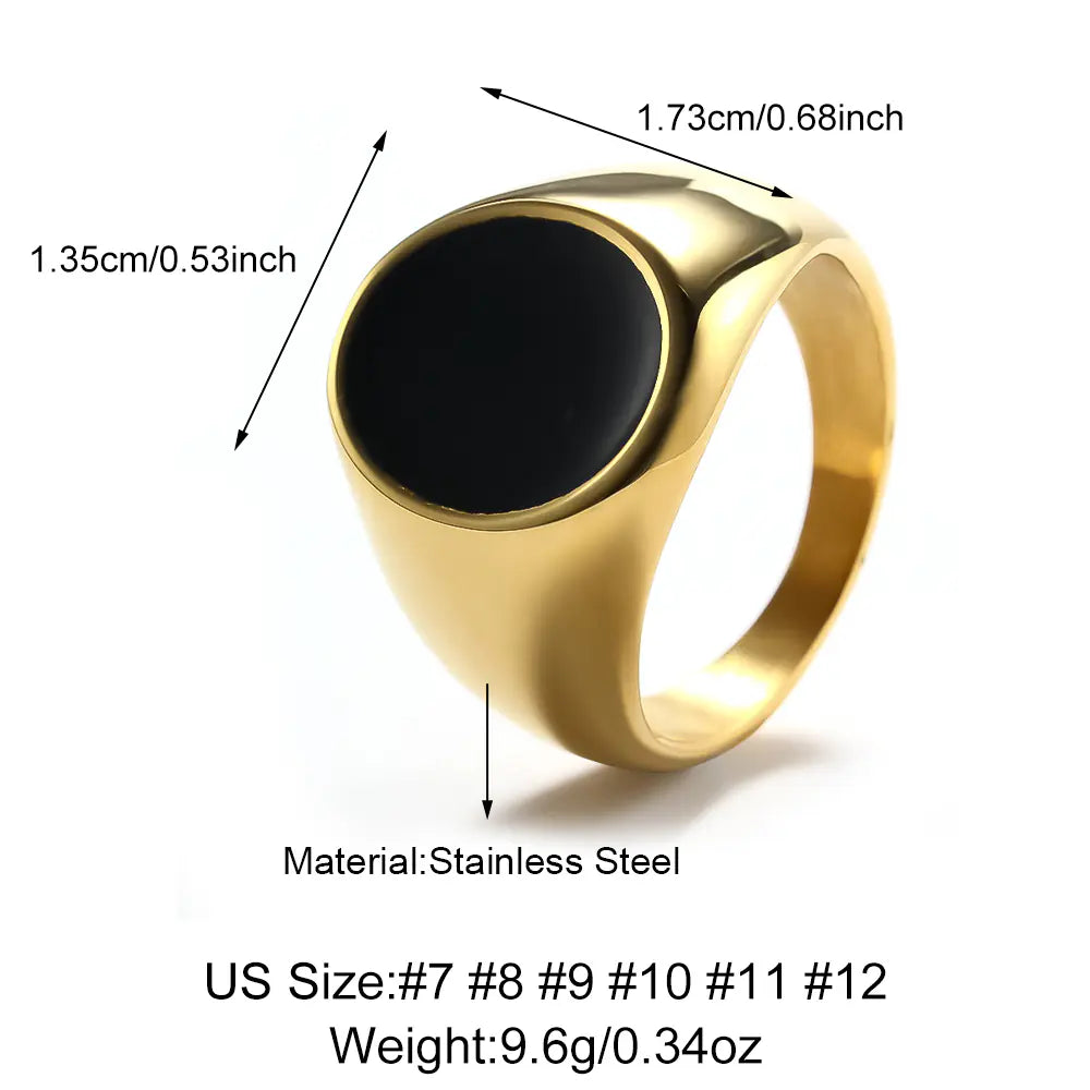 Enamel Round Ring  25R01495