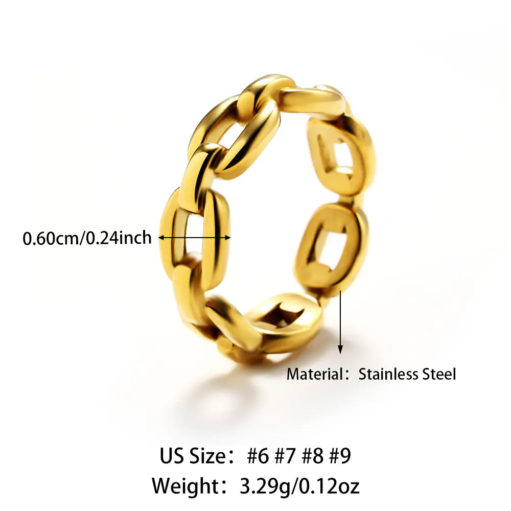 Hollow Link Chain Finger EJ25R01496