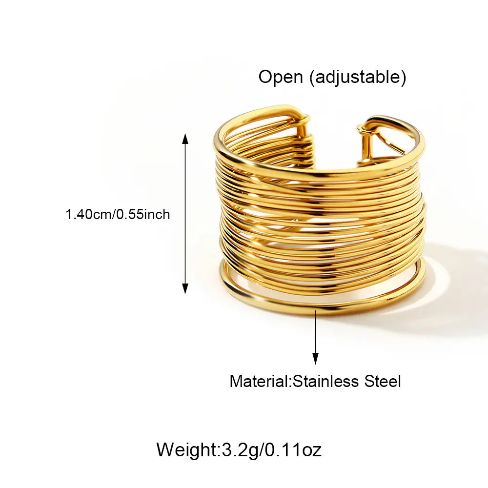 C-shaped Simple Ring   EJ25R01729G