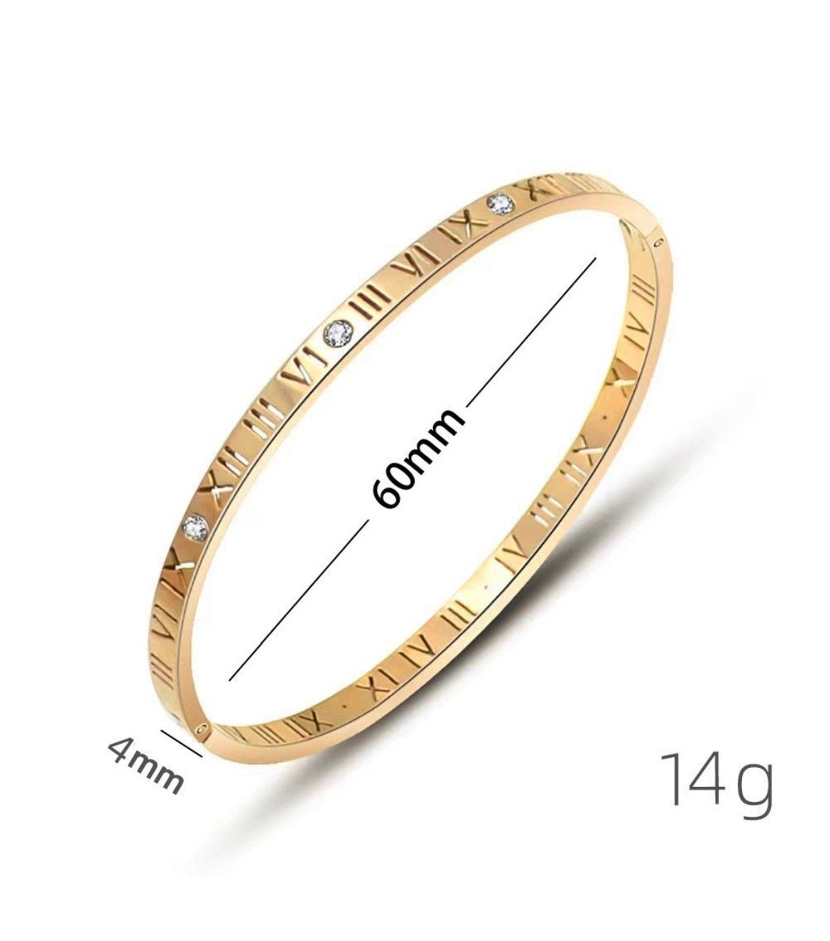 Eterna Roman Bangle EJB26002