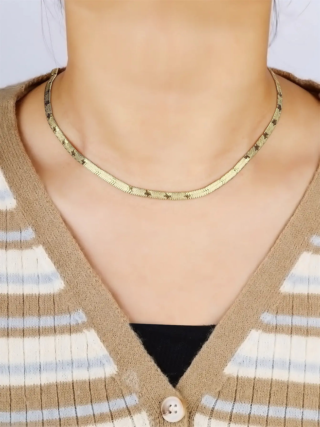 Snake Necklace     EJN05620G