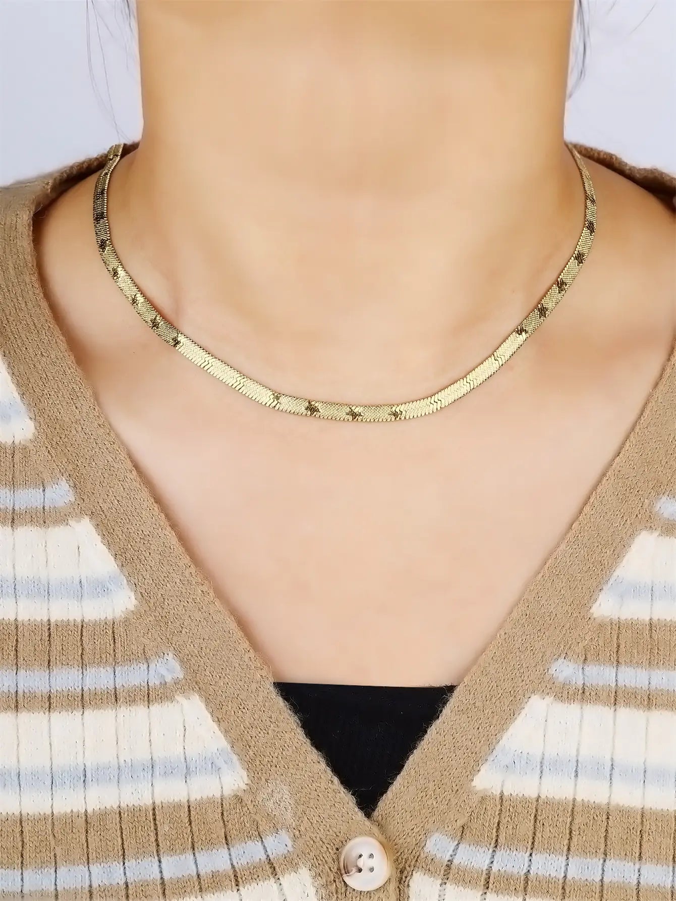 Snake Necklace     EJN05620G