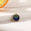Blue Strawberry Oil Dripping Pendant    EJ25N06505G