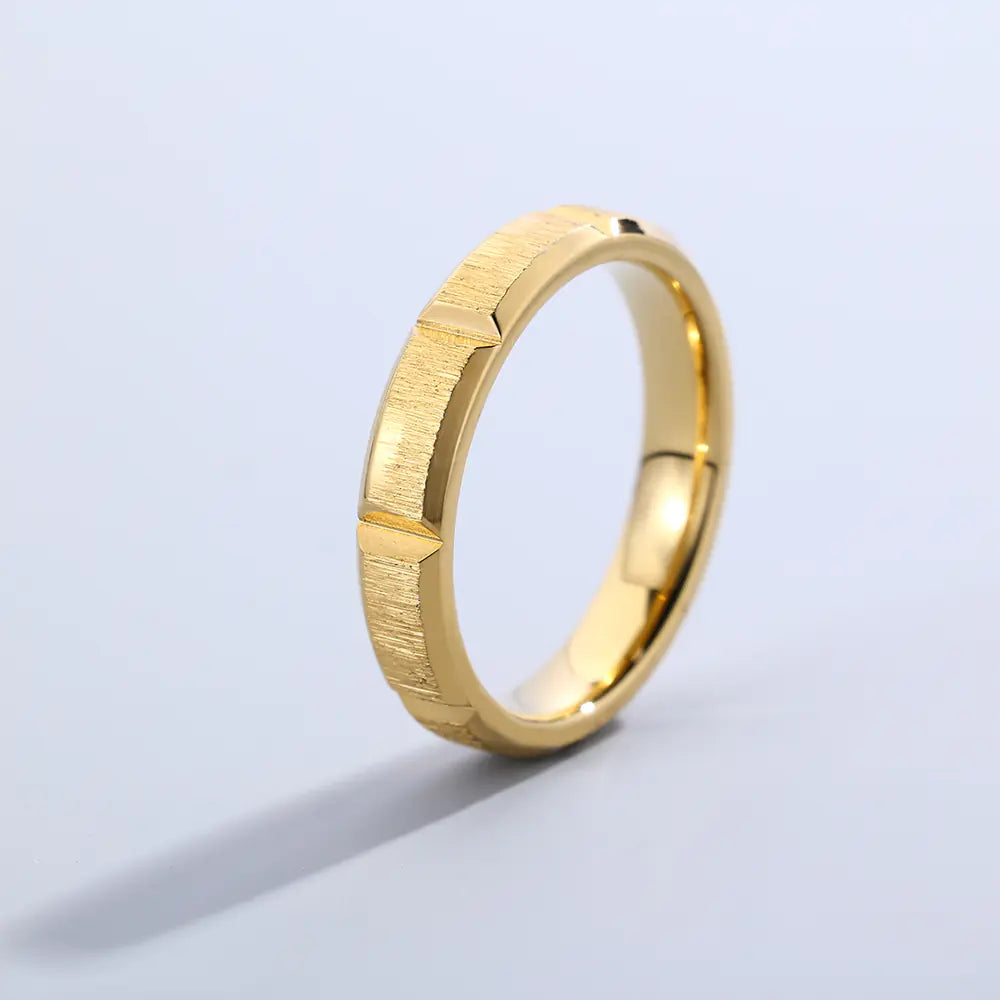 Titanium Line Shaped Ring  EJ25R01456
