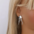 Waterproof Jellyfish Coral Earrings    EJ25E01479S