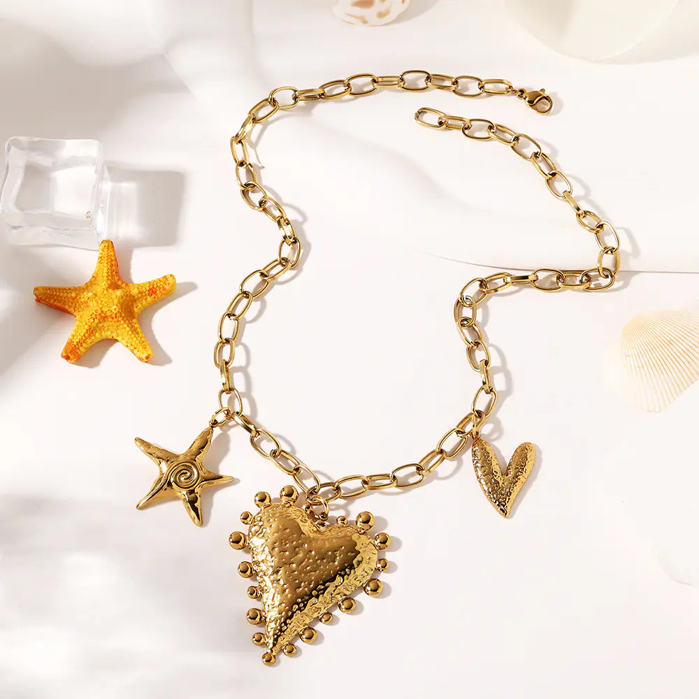 Love Heart Necklace    EJ25N06510G