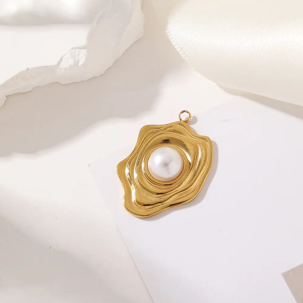 Oval Peal Pendant    EJ25N06443G