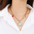 Sea Shell Necklace    EJ25N06511G