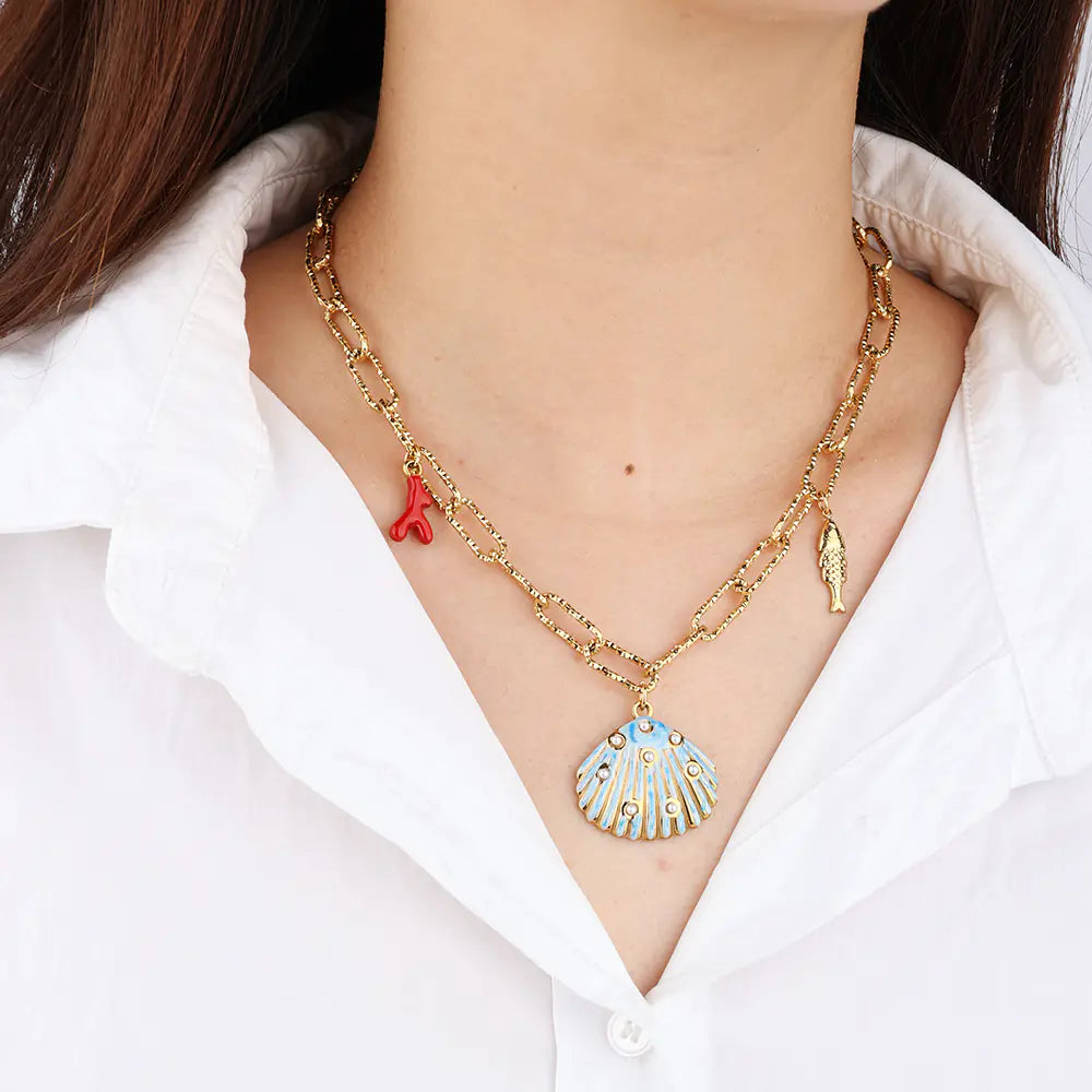 Sea Shell Necklace    EJ25N06511G