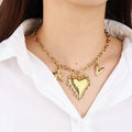 Love Heart Necklace    EJ25N06510G