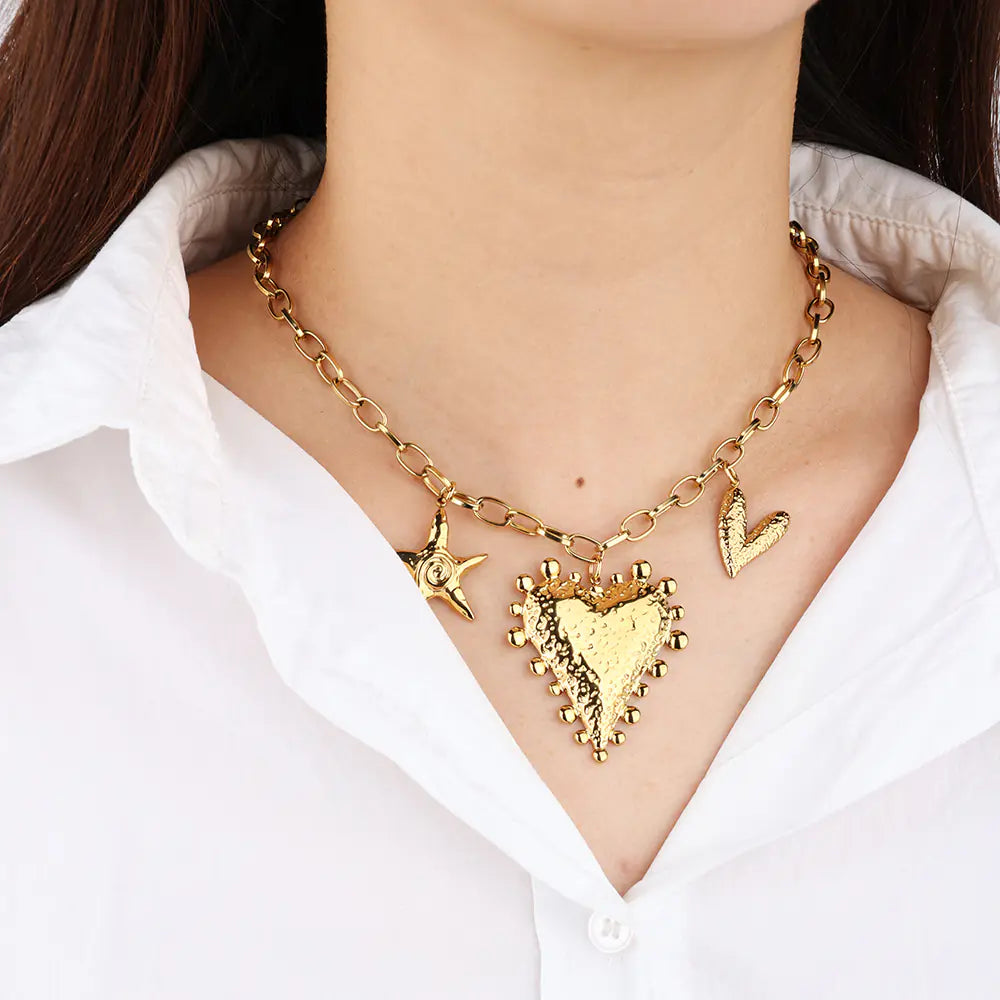 Love Heart Necklace    EJ25N06510G