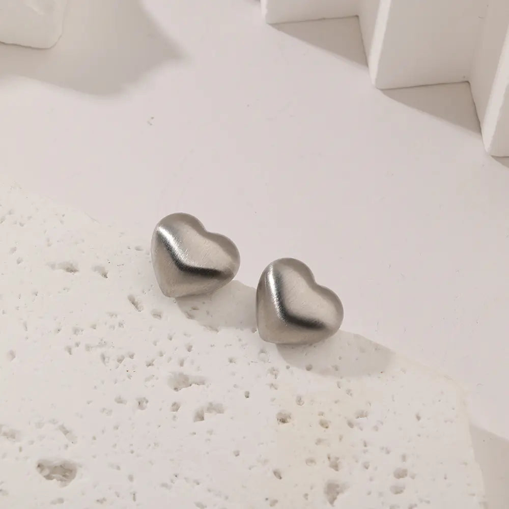 Heart Exaggerated Earrings    EJ25E01478S