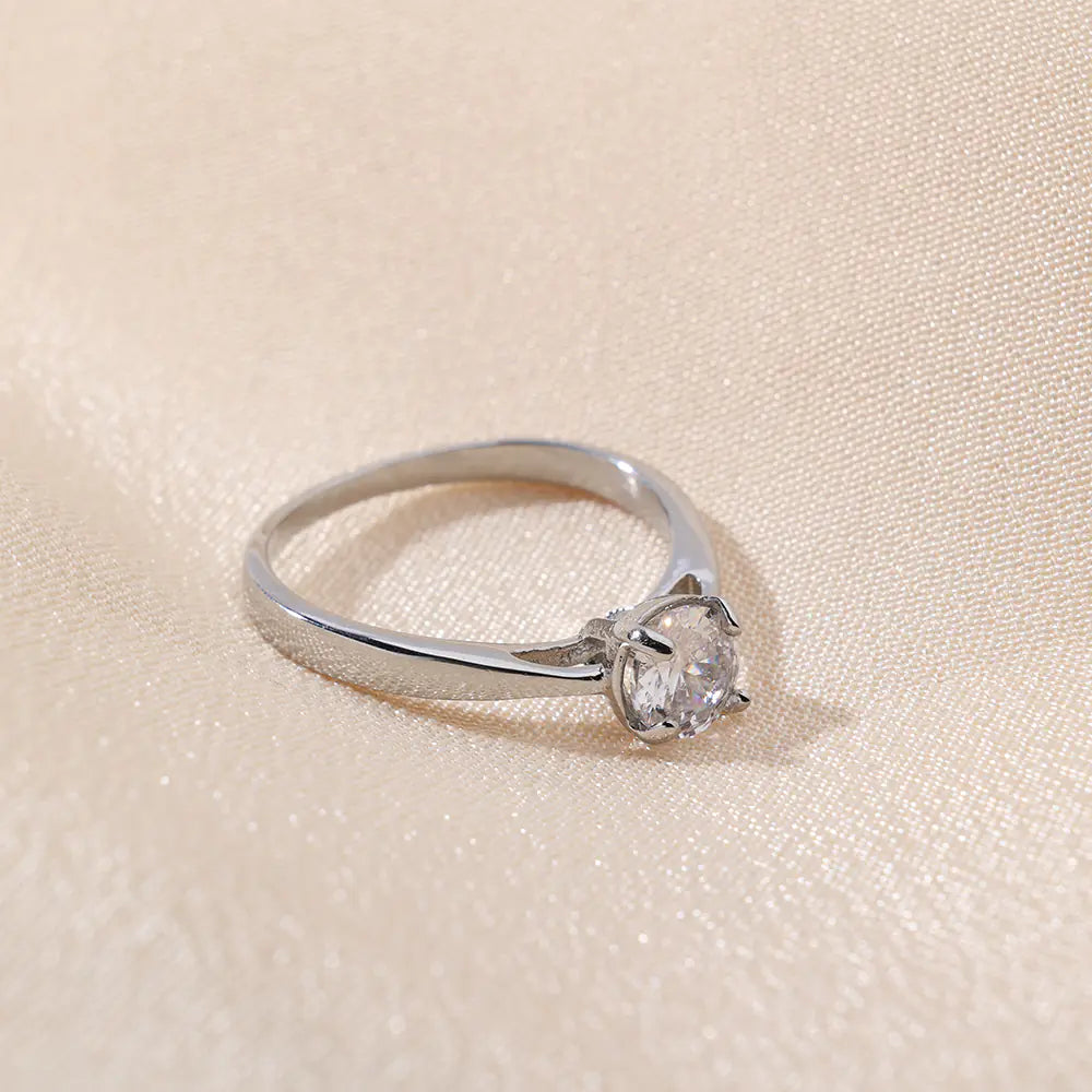 Crystal Engagement Ring   EJ25R01299S