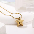 Star Pendant Necklace Stylish  EJ25N06588G