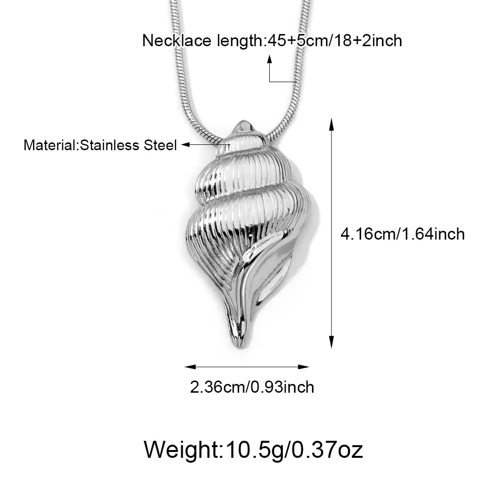 Conch Pendant Snack Chain   EJ25N06382S