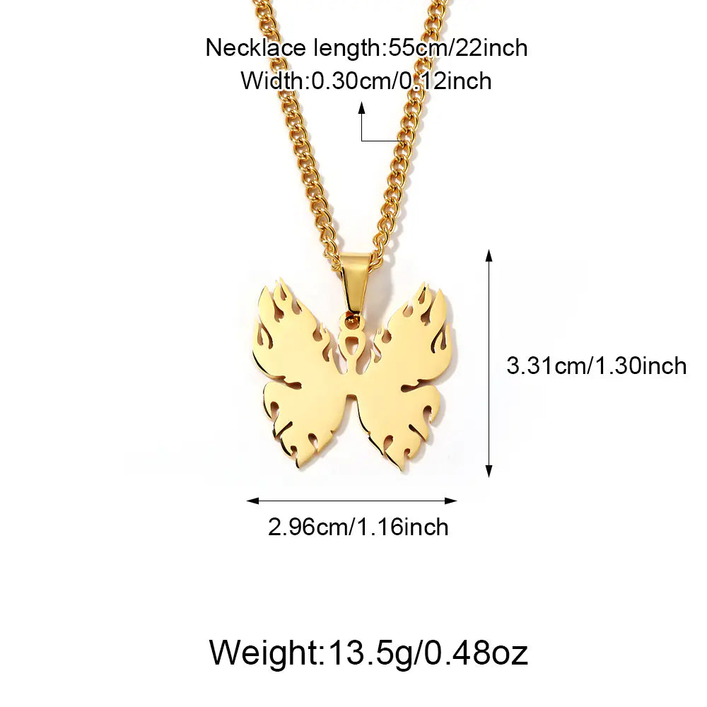 Betterfly Pendant Necklace    EJN04103G