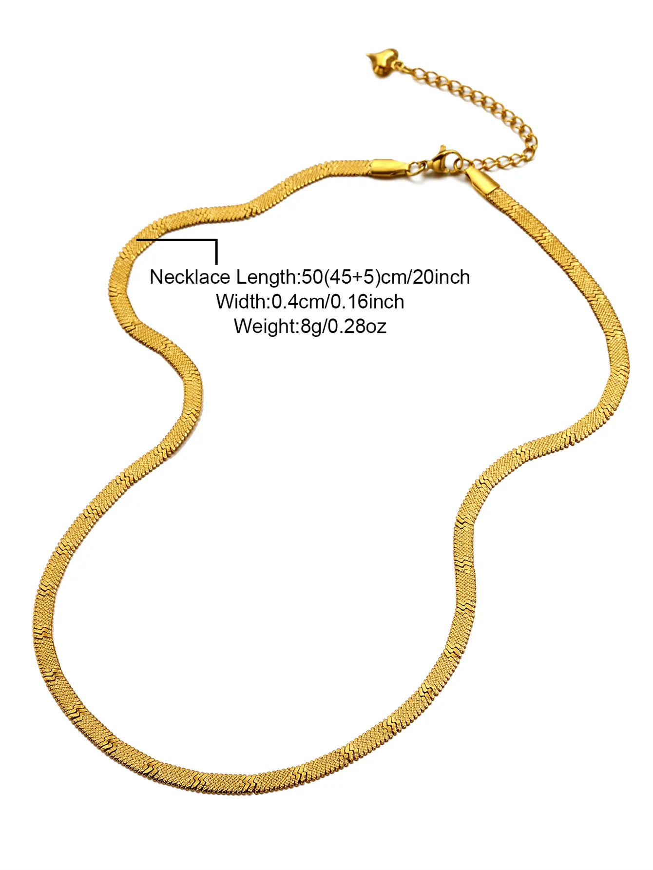 Snake Necklace     EJN05620G
